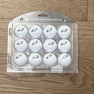 Philadelphia Eagles Golf Balls Dozen Pack 12 NEW Official NFL Team Golf